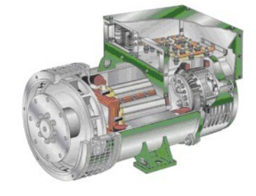 罗田发电机内部结构图 罗田发电机内部结构图